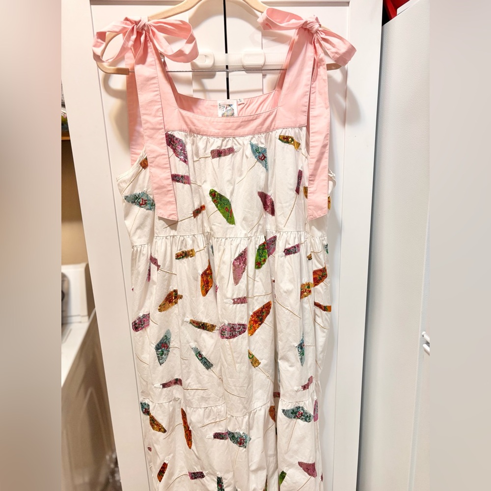 Queen of sparkles umbrella sundress